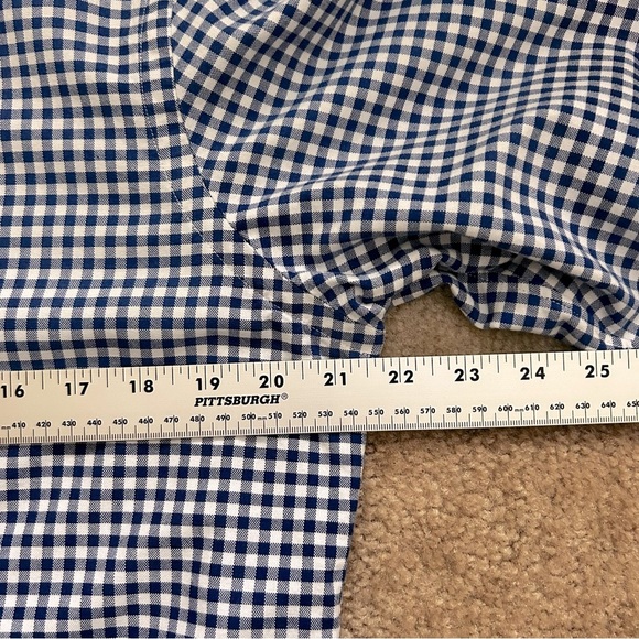 Ralph Lauren Oxford Checkered Long Sleeve Button Down Shirt - Picture 8 of 9